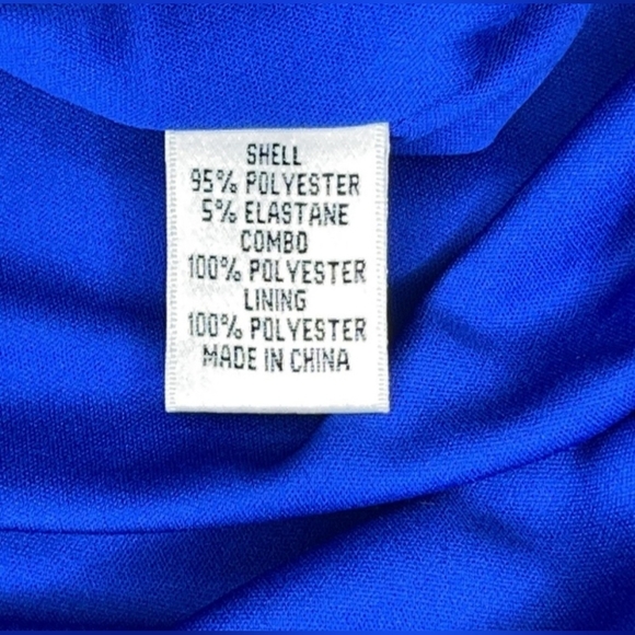 Hailey Logan By Adrianna Propell Royal Blue One Shoulder Gown - Picture 12 of 12